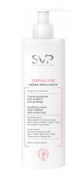 Crema emolienta Topialyse, 400 ml, Svr
