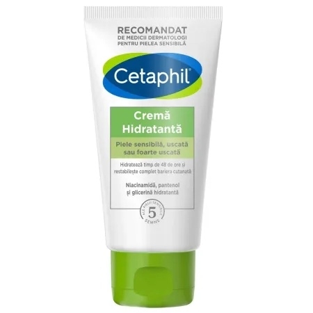 Crema hidratanta, 100 g, Cetaphil Crema hidratanta, 100 g, Cetaphil