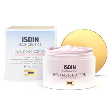 Crema cu acid hialuronic pentru ten sensibil Isdinceutics, 50 ml, Isdin