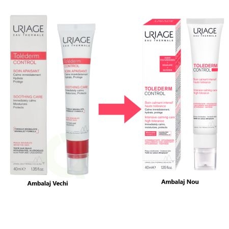 Crema hidratanta si calmanta Tolederm Control, 40 ml, Uriage Crema hidratanta si calmanta Tolederm Control, 40 ml, Uriage