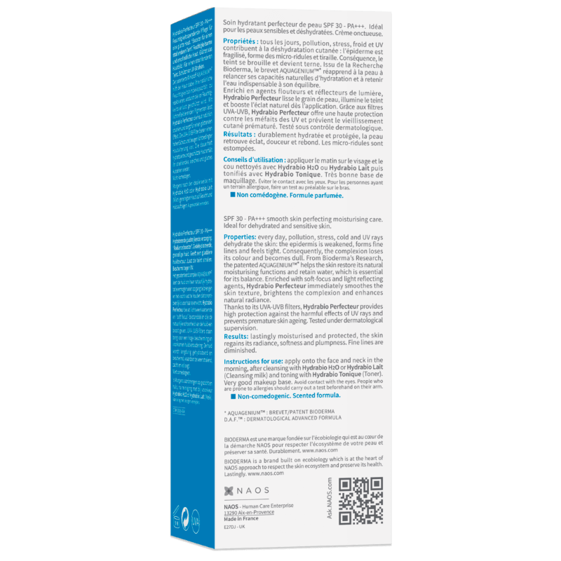 Crema Hydrabio Perfecteur, SPF30, 40 ml, Bioderma