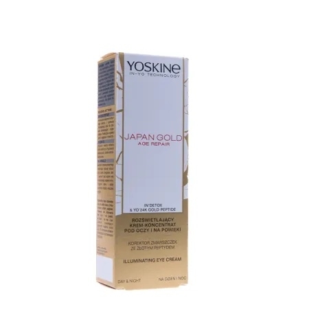 Crema iluminatoare pentru zona ochilor Japan Gold Age repair, 15 ml, Yoskine Crema iluminatoare pentru zona ochilor Japan Gold Age repair, 15 ml, Yoskine
