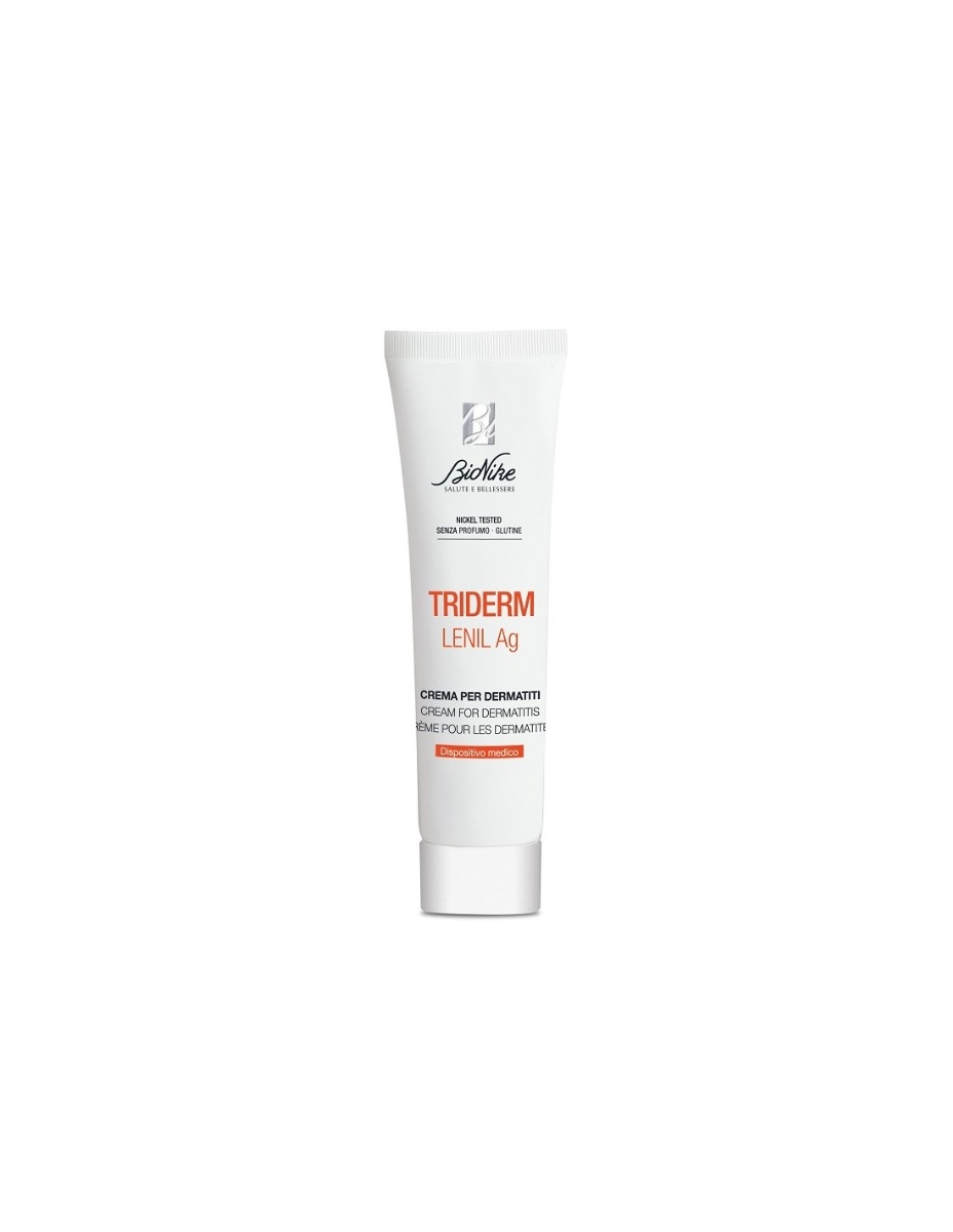 Crema pentru dermatite si eczeme Triderm Lenil Ag, 30 ml, BioNike