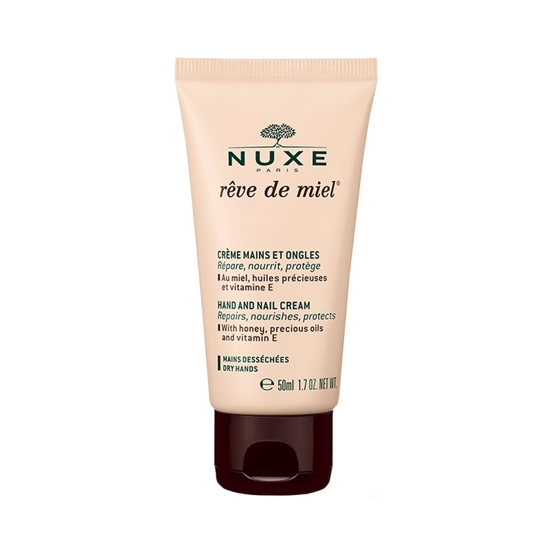 Crema pentru maini si unghii Reve de Miel, 50 ml, Nuxe