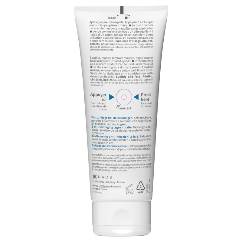Crema pentru pleoape si conturul ochilor Atoderm Intensive, 100 ml, Bioderma