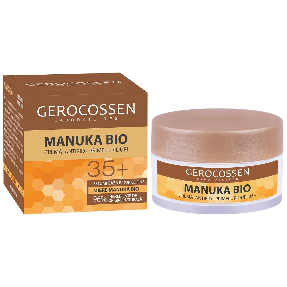 Gerocossen - Manuka Bio crema primele riduri 35+ 50ml