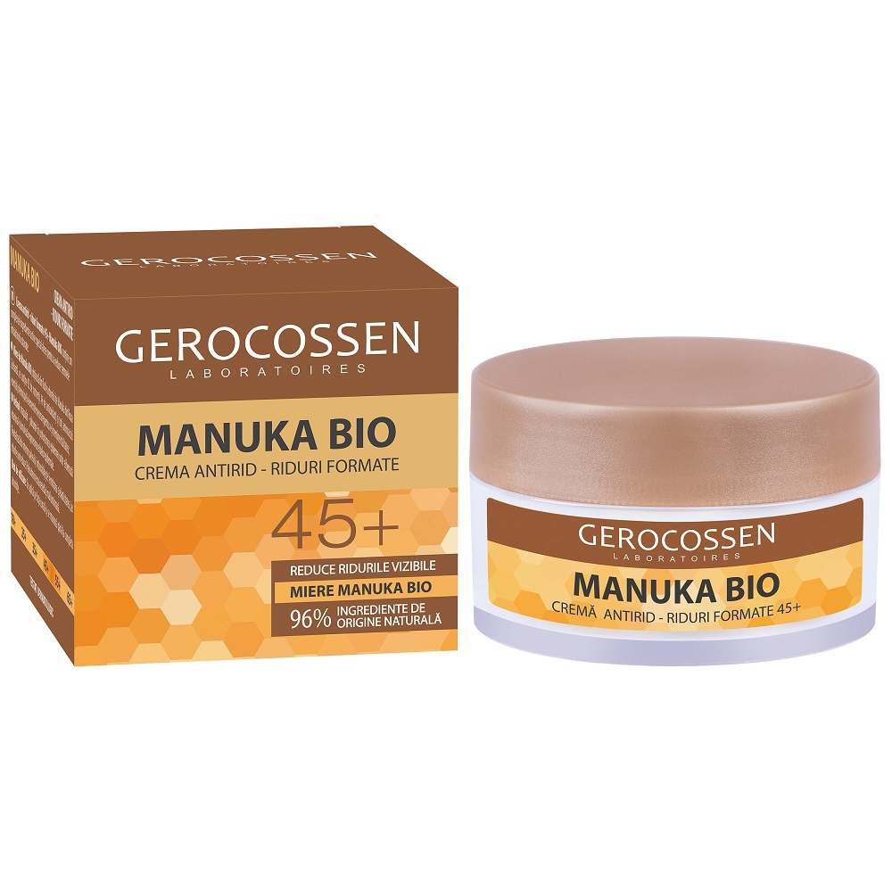 Gerocossen - Manuka Bio crema riduri formate 45+ 50ml