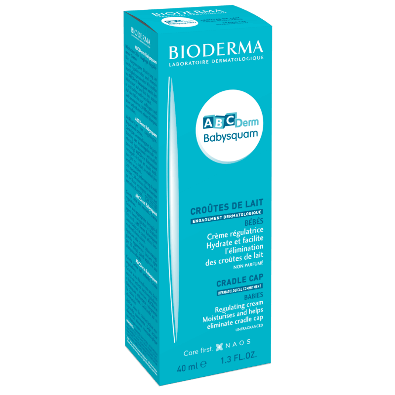 Crema pentru scuame Babysquam ABCDerm, 40 ml, Bioderma