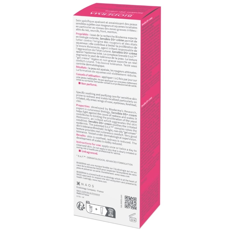 Crema Sensibio DS+, 40 ml, Bioderma