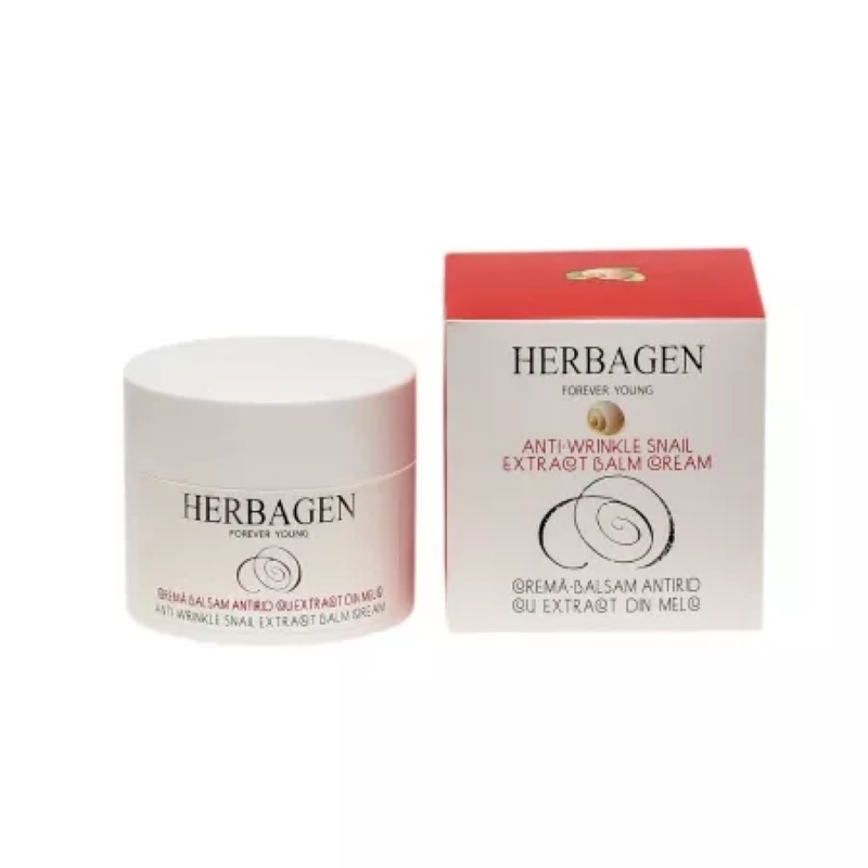 Crema balsam cu extract din melc, 50g, Herbagen