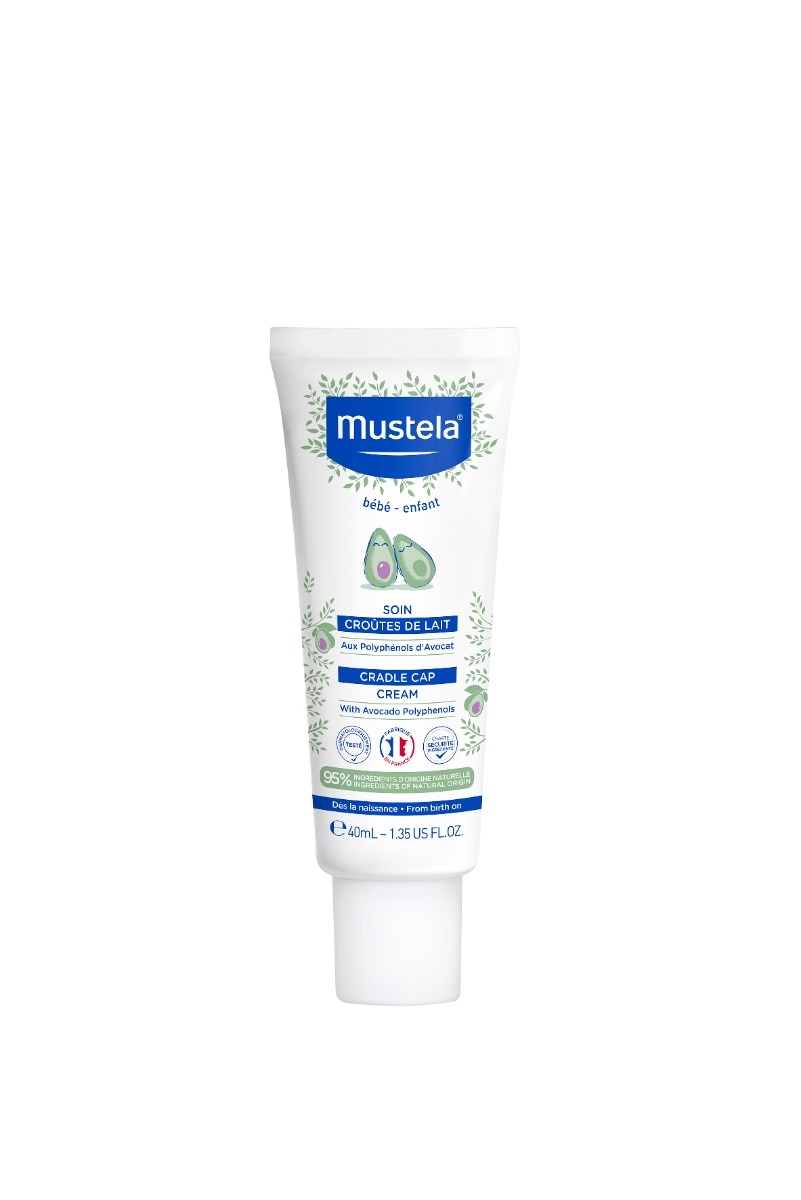 Mustela - Crema tratament impotriva scuamelor de lapte 40ml