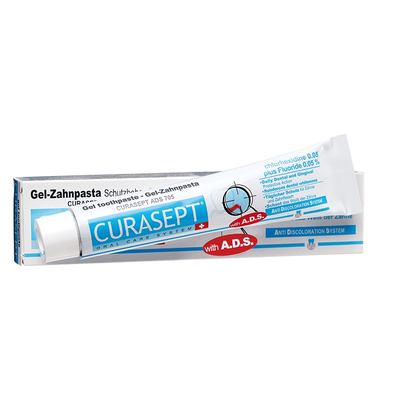 Curasept pasta dinti Ads 705 cu 0.05% Clorhexidina 75ml