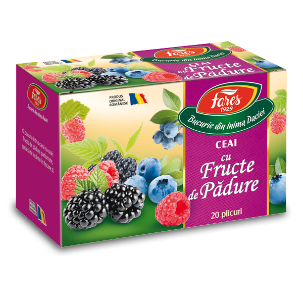 Fares - Aromfruct ceai fructe de padure 20plicuri