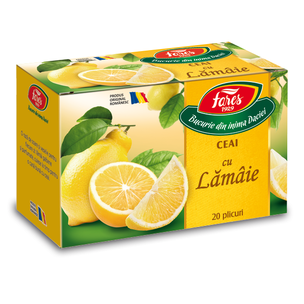 Fares - Aromfruct ceai lamaie 20plicuri