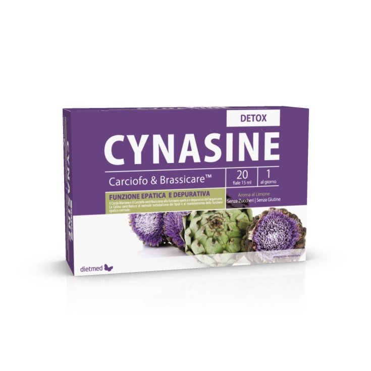 Cynasine Detox, 20 fiole buvabile, Dietmed
