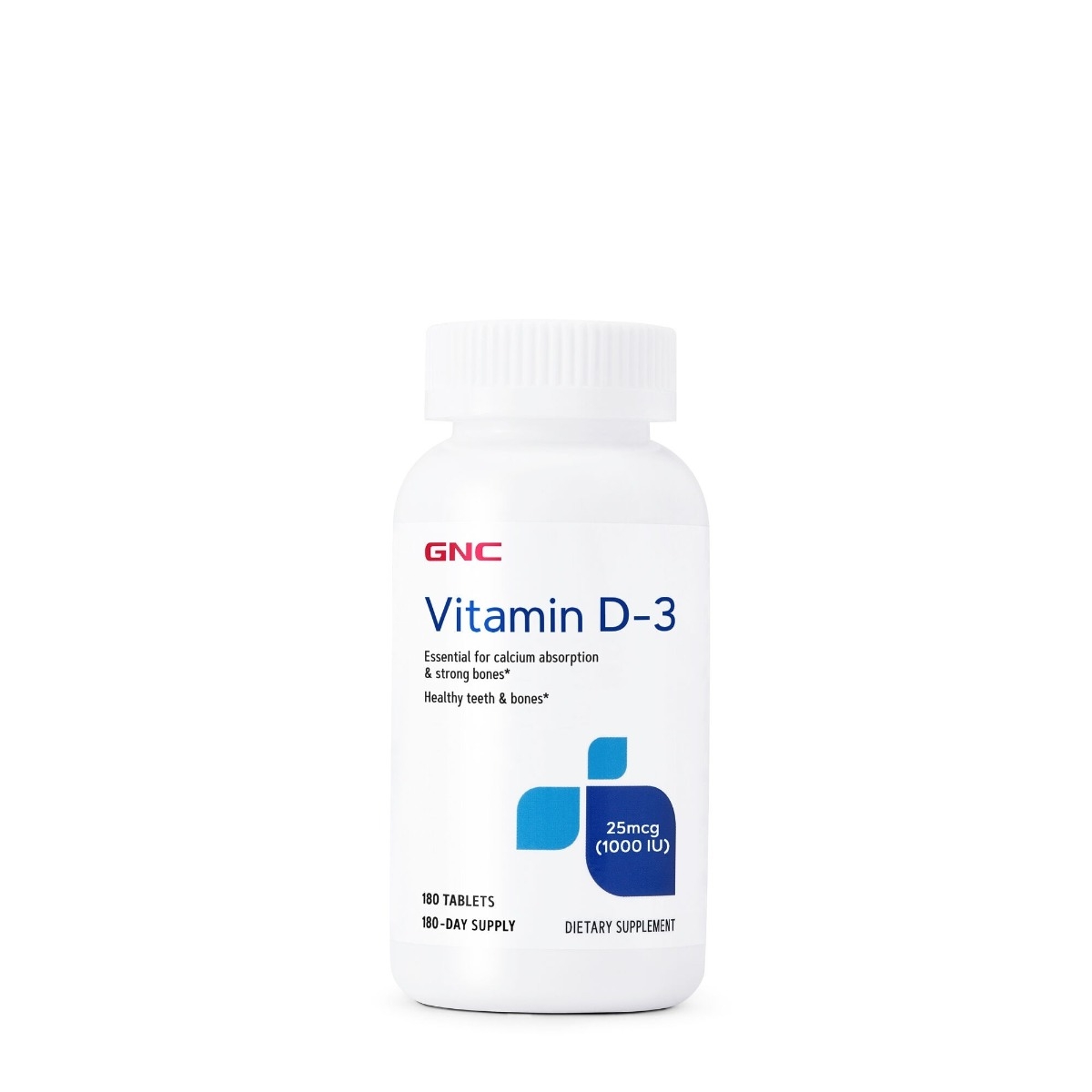 GNC - Vitamin D-3 1000IU 180tb  
