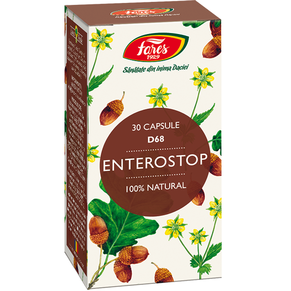 Fares - Enterostop antidiareic (D68) 30caps.