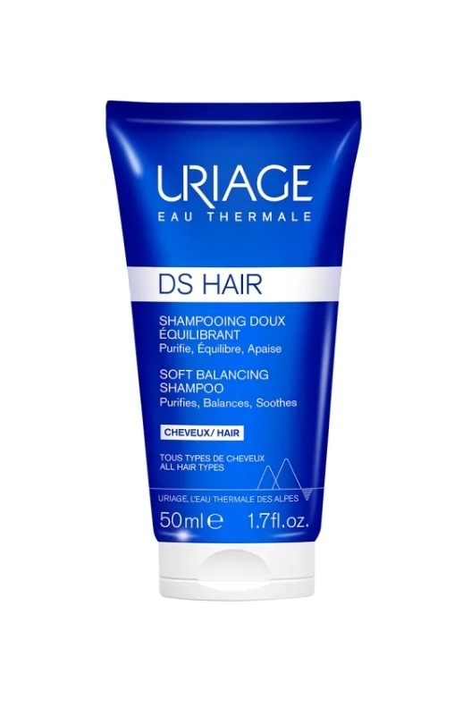 D.S Hair sampon reechilibrant, 50ml, Uriage