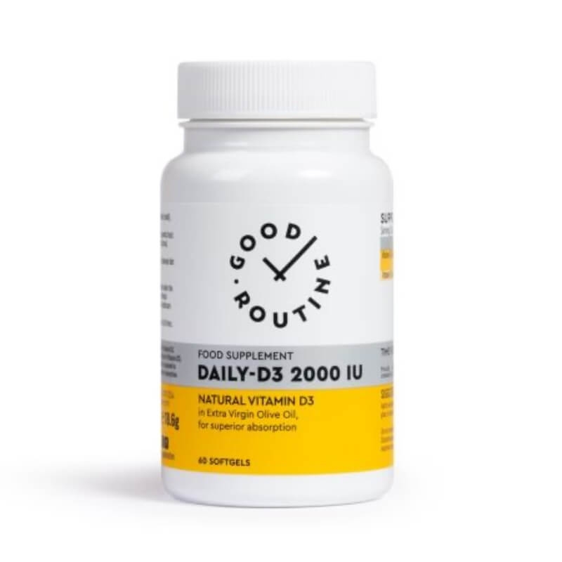 Daily D3 Good Routine, 2000 UI, 60 capsule, Secom
