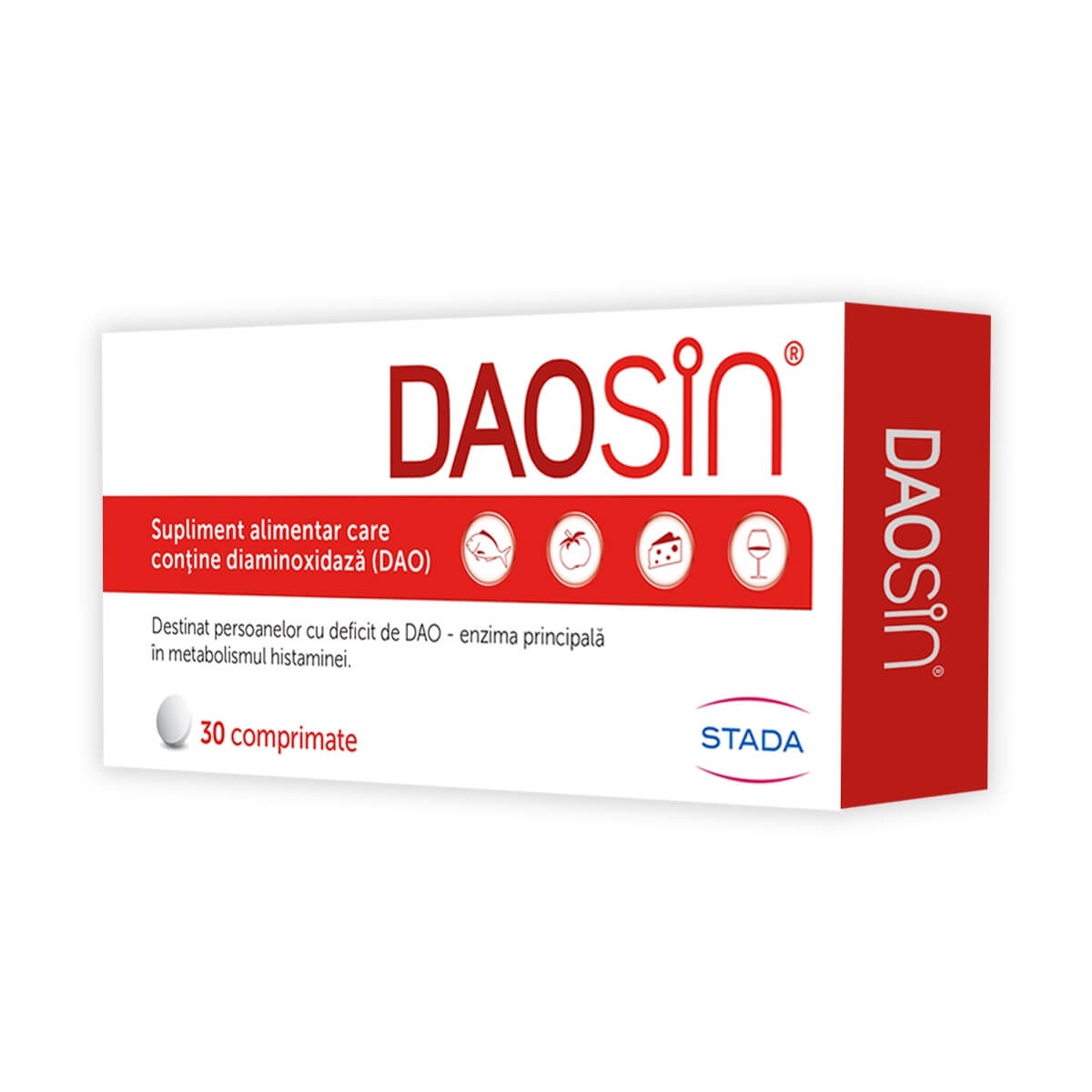 Daosin, 30 comprimate, Stada