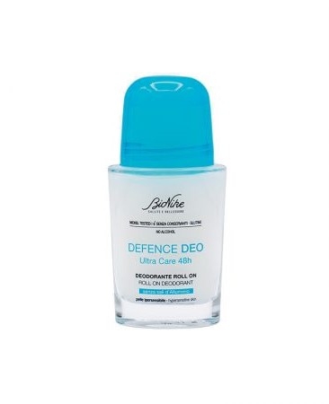 Deodorant roll-on fara sare de aluminiu Defence Deo Ultra Care 48h, 50ml, BioNike