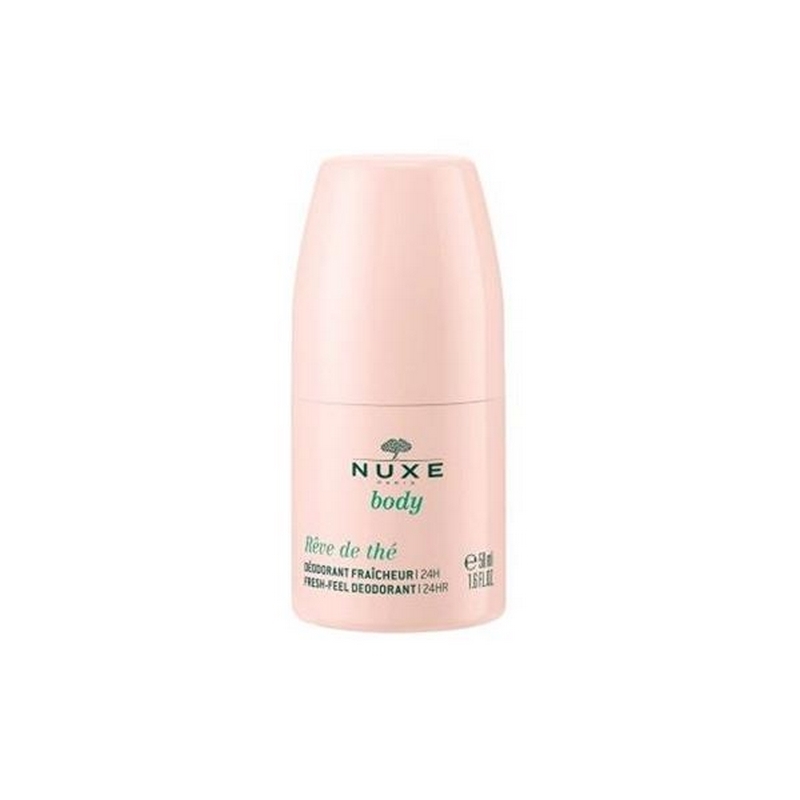 Deodorant roll-on revitalizant 24H Reve de The, 50 ml, Nuxe