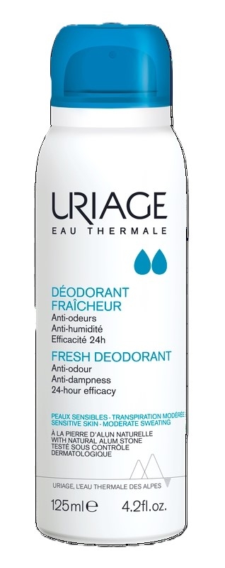 Deodorant spray cu piatra de alaun, 125ml, Uriage 