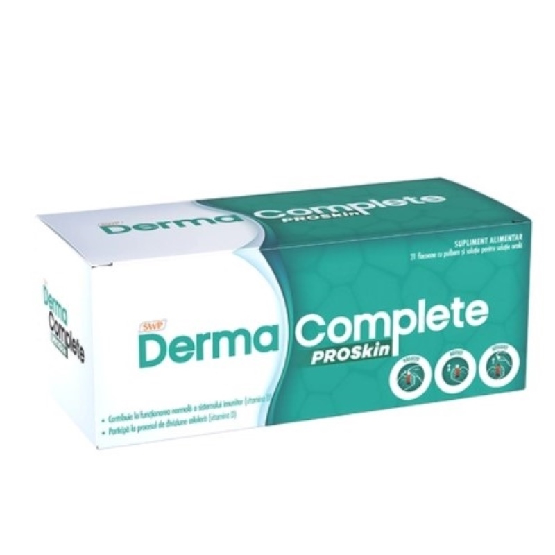 Derma Complete Proskin, 21 flacoane, Sun Wave Pharma