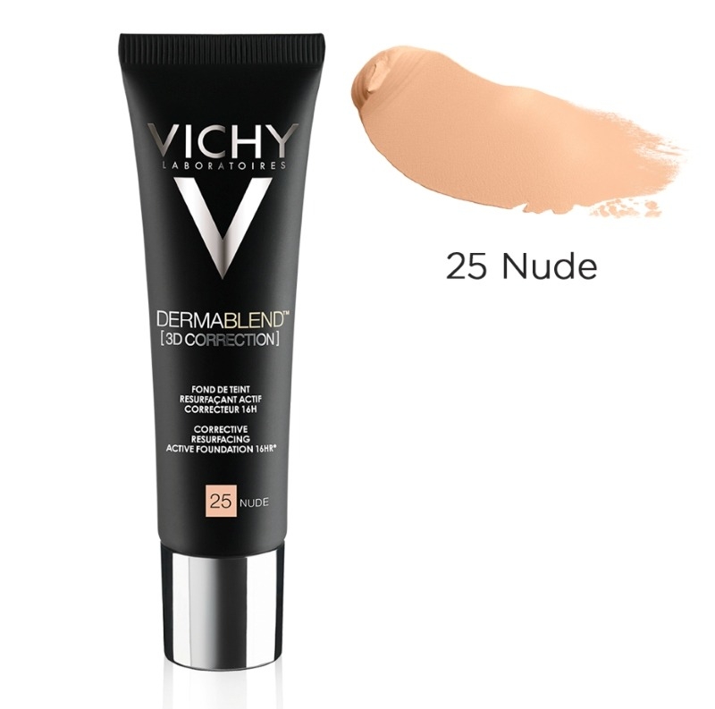 Dermablend 3D Fond de ten corector 25, 30ml, Vichy