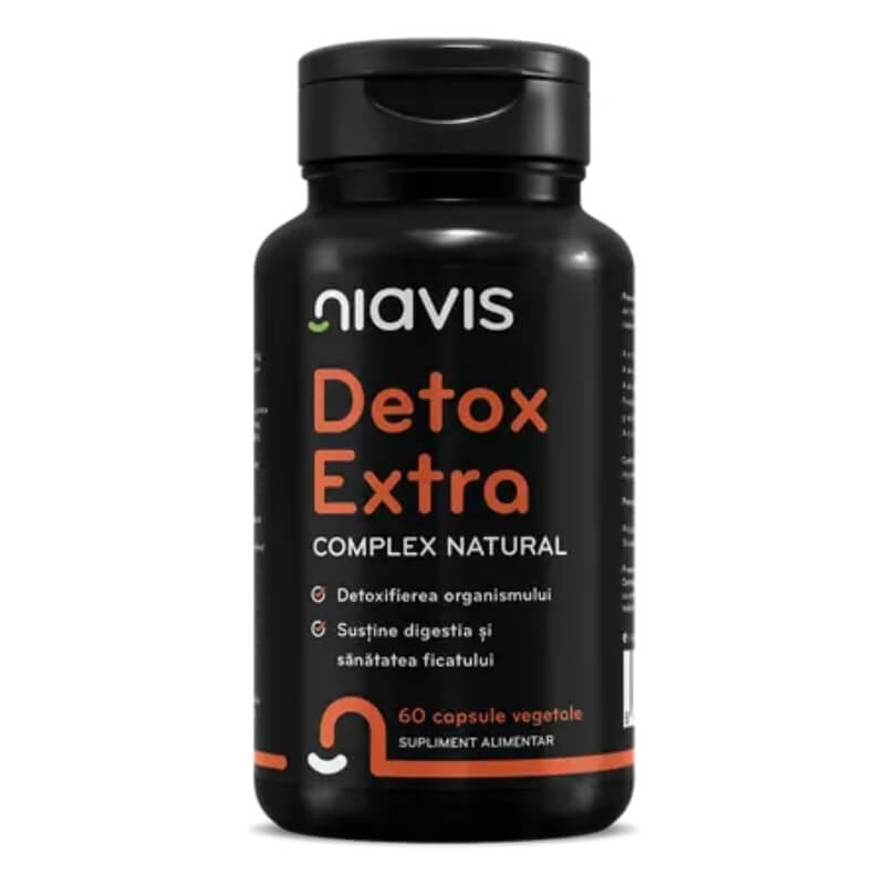 Detox Extra complex natural, 60 capsule, Niavis
