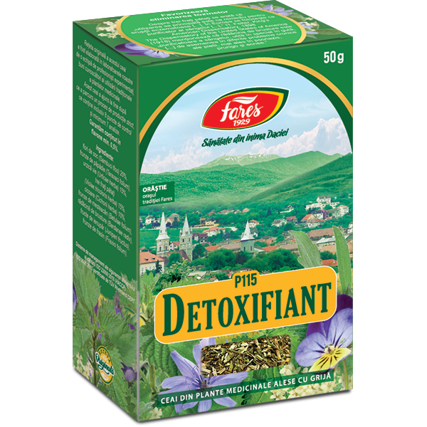 Fares - Ceai Detoxifiant P115 50g
