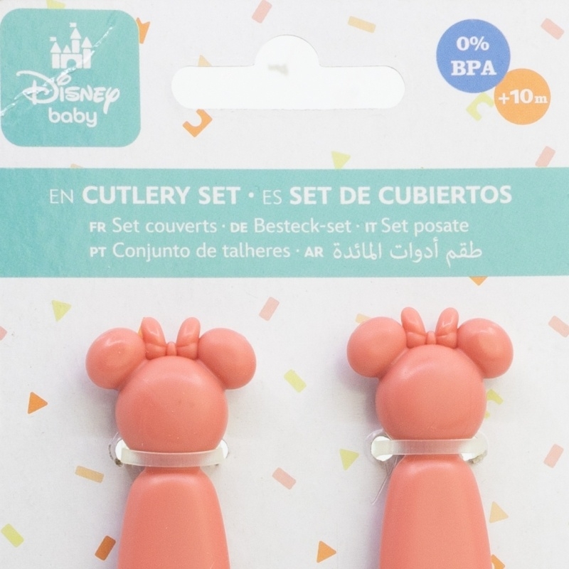 DISNEY BABY MINNIE SET 2 TACAMURI 10 LUNI+ FARA BPA