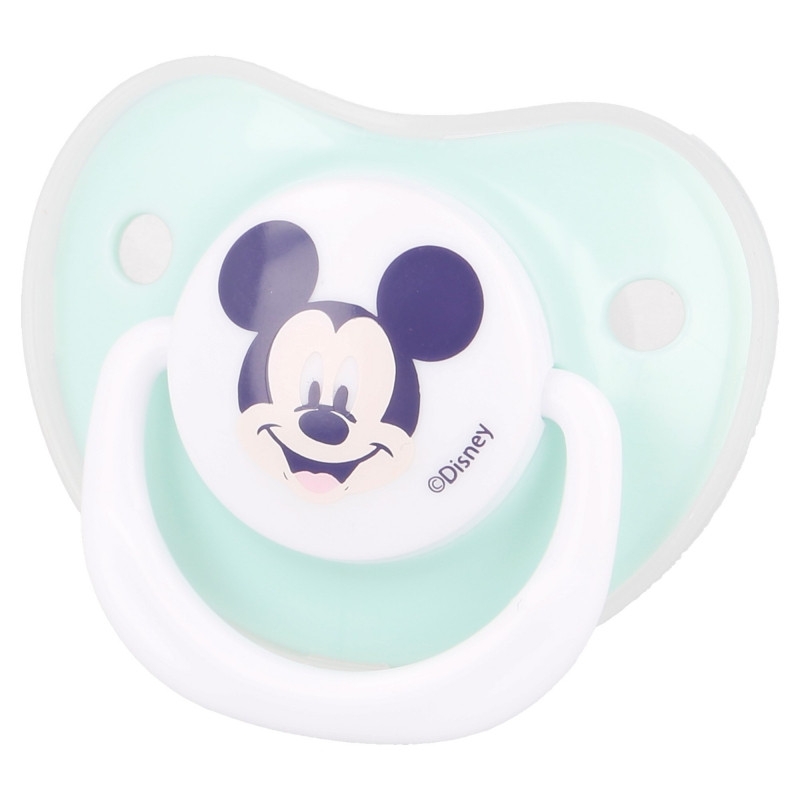 DISNEY MICKEY SET 2 SUZETE ORT0DONTICE DIN SILICON CU CAPAC DE PROTECTIE 6 LUNI+
