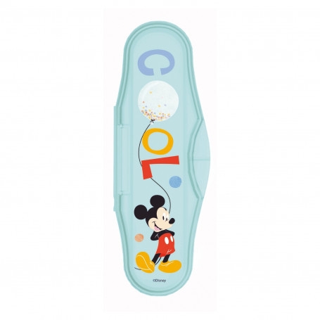 DISNEY MICKEY SET DE 2 LINGURI SI CUTIE DE TRANSPORT