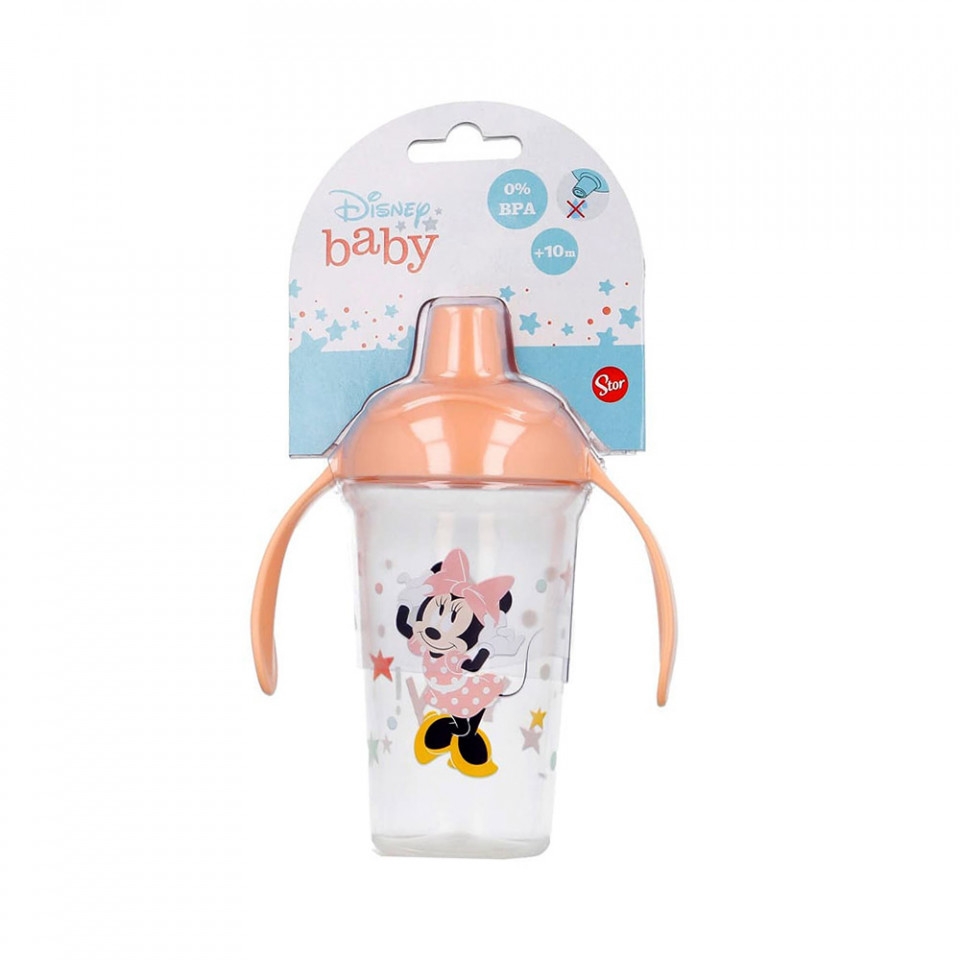 DISNEY MINNIE CANA ANTICURGERE CU MANERE 295 ML