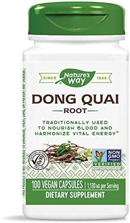 Dong Quai 565 mg Natures Way, 100 capsule, Secom