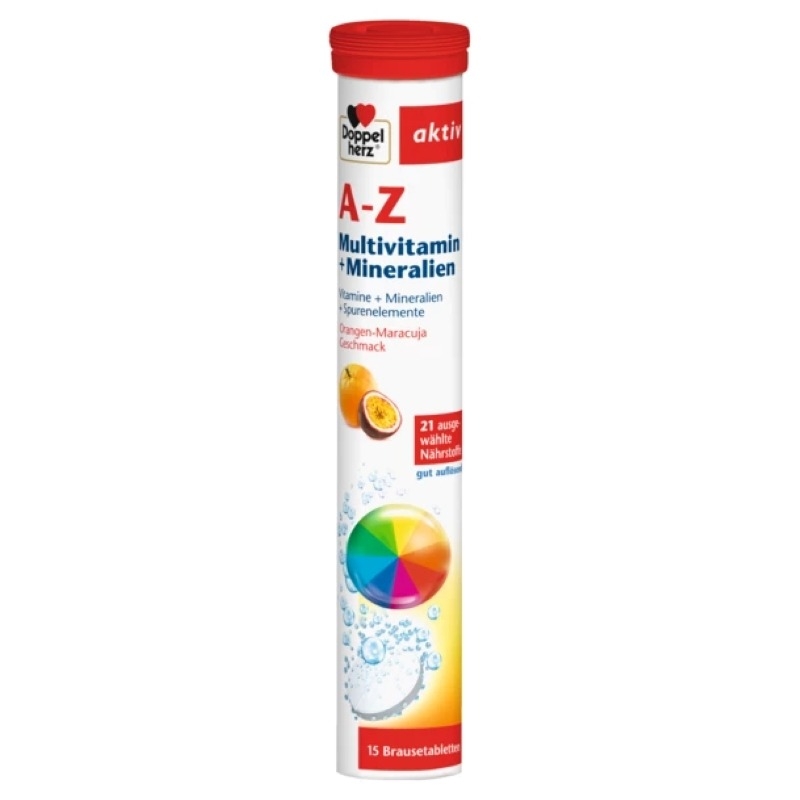 Aktiv A-Z vitamine + minerale + microelemente,15compr.eff, Doppelherz 