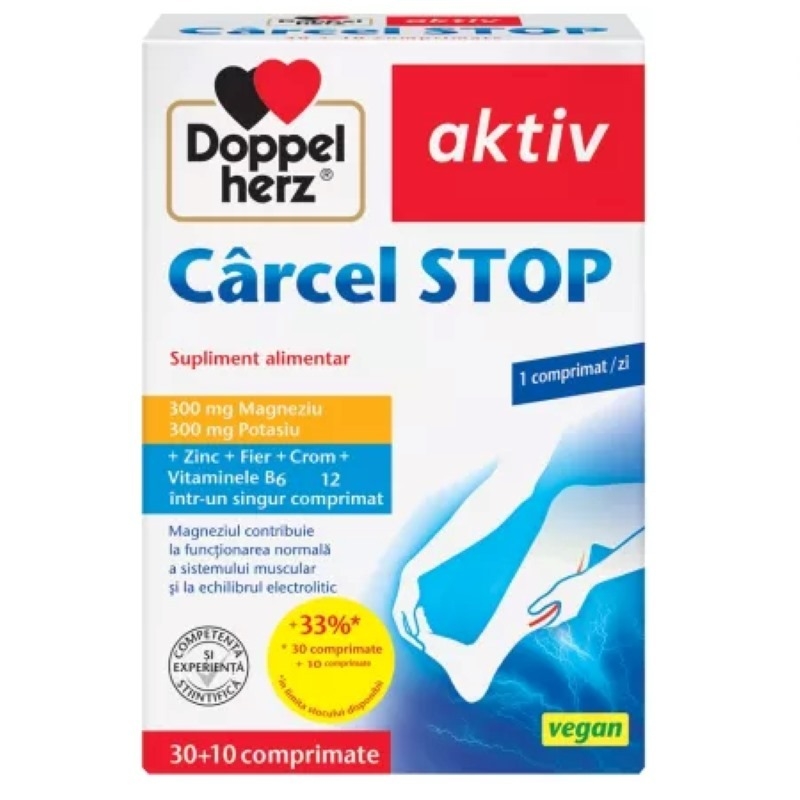 Aktiv Carcel Stop, 30+10compr, Doppelherz