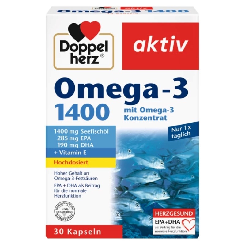 Aktiv Omega-3 1400mg, 30caps, Doppelherz