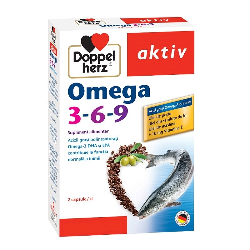 Aktiv Omega 3-6-9, 30caps, Doppelherz