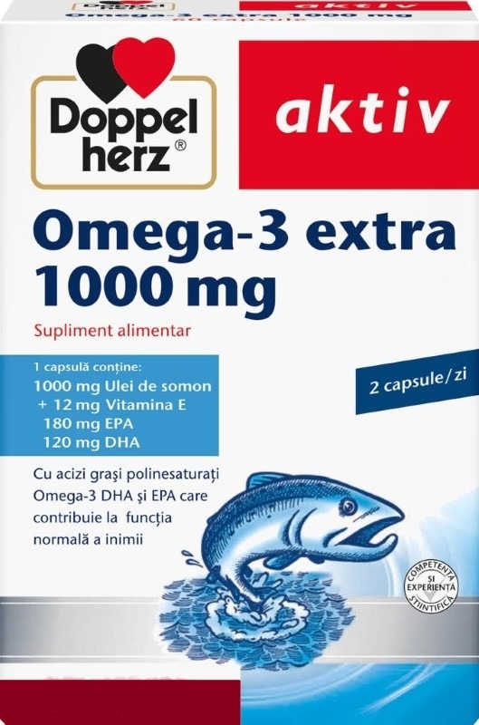 Aktiv Omega 3 Extra, 1000mg 120caps, Doppelherz