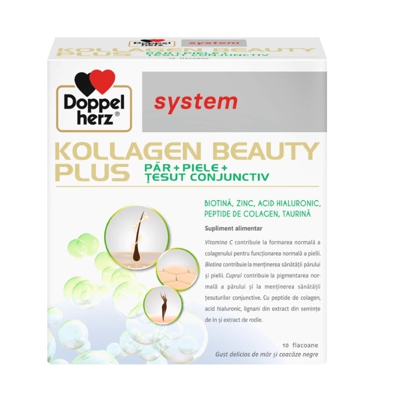 System Kollagen Beauty Plus, 10fl, Doppelherz