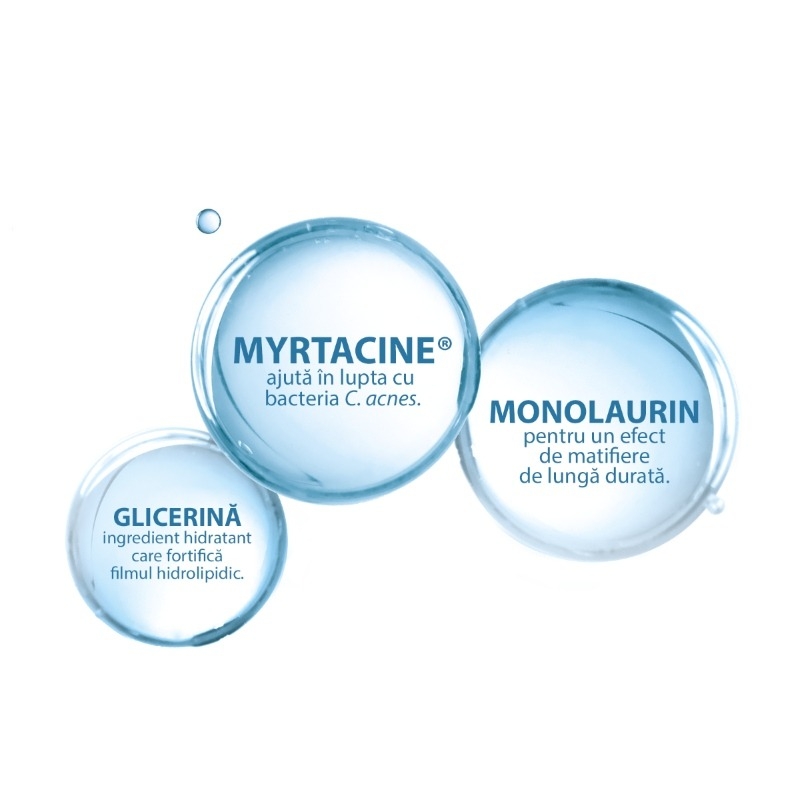 Gel spumant pentru pielea cu tendinta acneica Keracnyl, 400 ml, Ducray