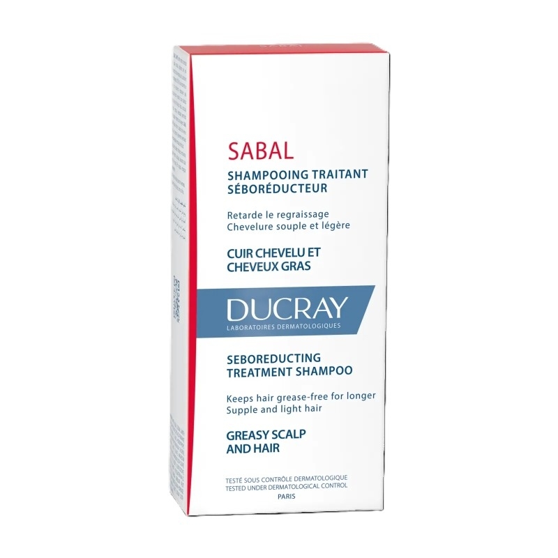 Sampon tratament sebo-reglator pentru par gras Sabal, 200 ml, Ducray