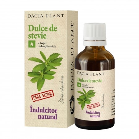 Dacia Plant - Dulce de Stevie Inlocuitor de Zahar 50ml