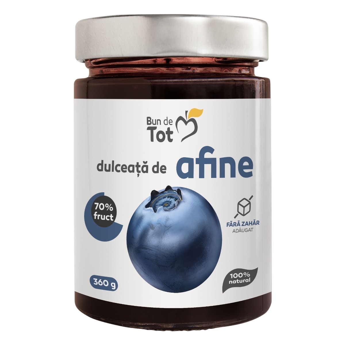 Dacia Plant - Dulceata De Afine Fara Zahar 360g
