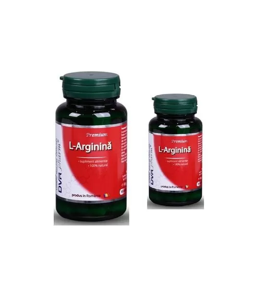 DVR Pharm - L-Arginina pachet 60caps + 30caps