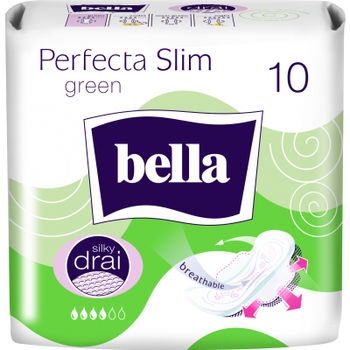 Bella - Perfecta Slim Green absorbante 10buc