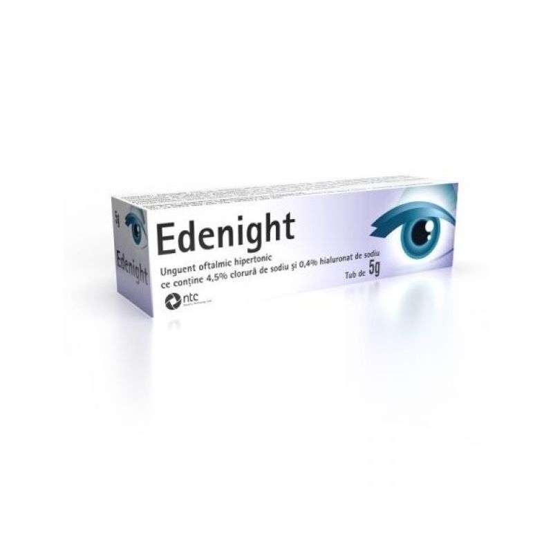 Edenight unguent oftalmic, 5 g, NTC