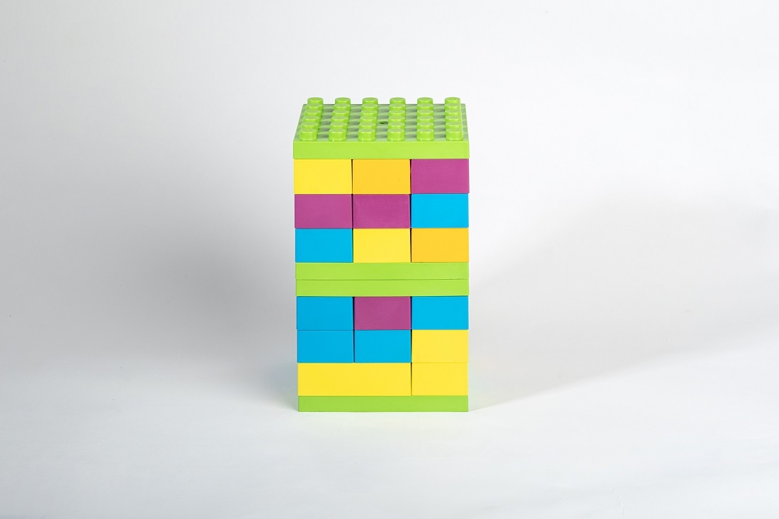 Set constructii, 38 piese, eKoala, BIOplastic